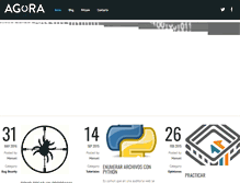 Tablet Screenshot of agora-security.com